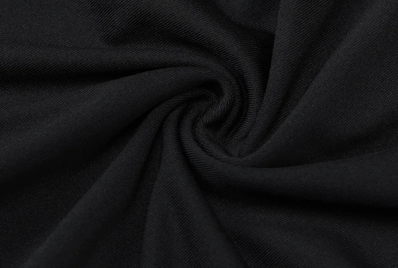 Robe longue moulante noire bustier, idéale pour les soirées et les clubs. - LA BELLE LIGNEE