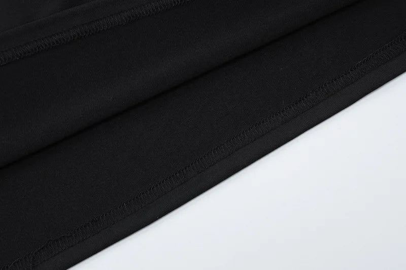 Robe longue moulante noire bustier, idéale pour les soirées et les clubs. - LA BELLE LIGNEE