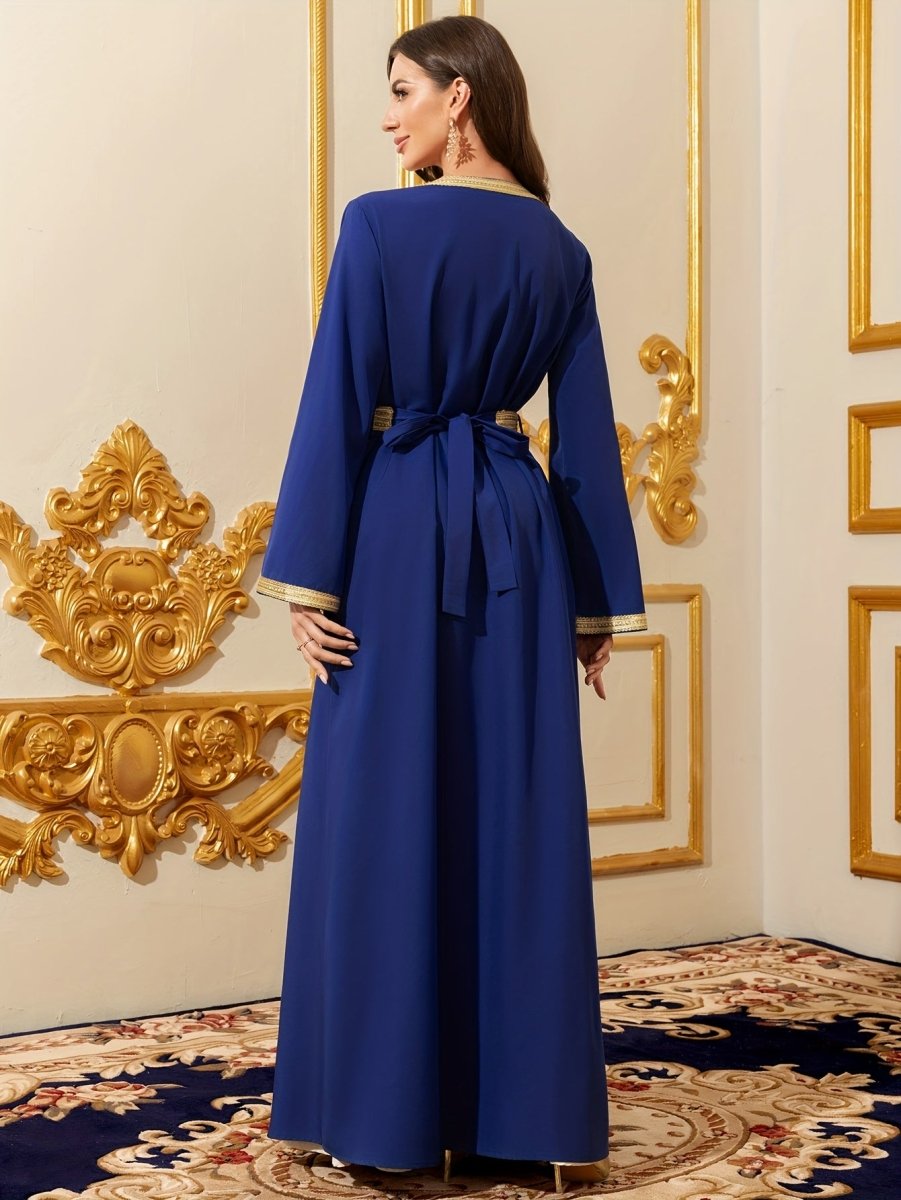 Caftan style luxueux sophistiqué et raffiné-LA BELLE LIGNEE