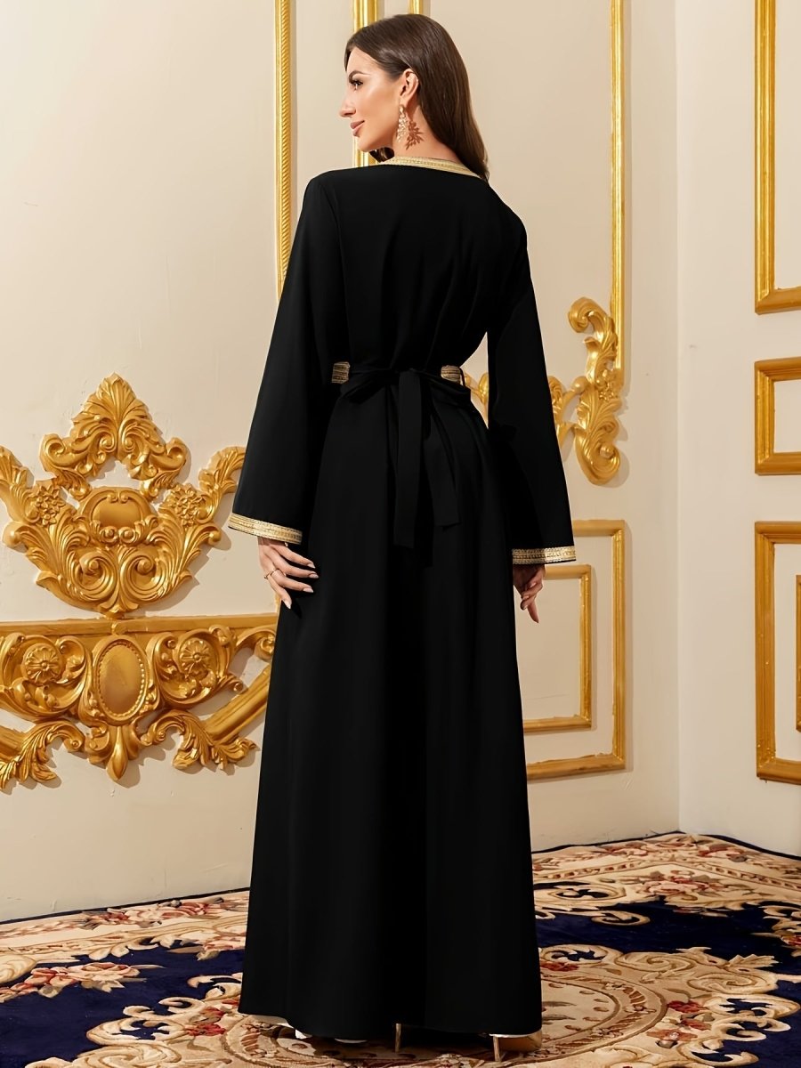 Caftan style luxueux sophistiqué et raffiné-LA BELLE LIGNEE