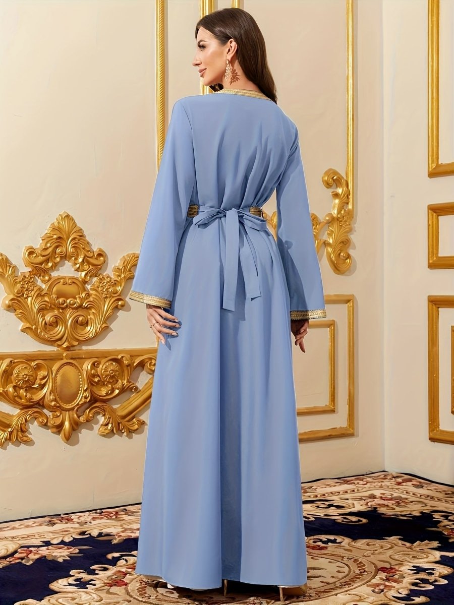 Caftan style luxueux sophistiqué et raffiné-LA BELLE LIGNEE