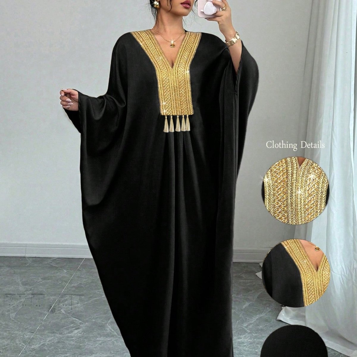 Caftan décontracté confort et élégance - LA BELLE LIGNEE