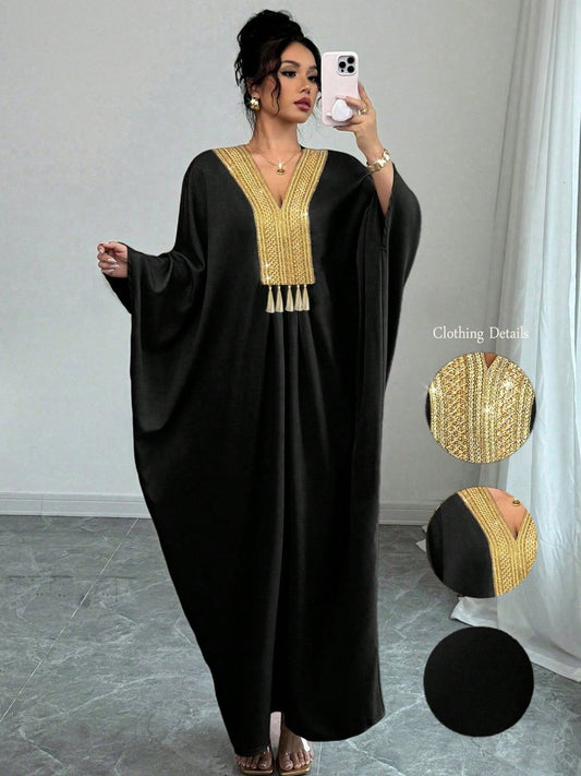 Caftan décontracté confort et élégance - LA BELLE LIGNEE