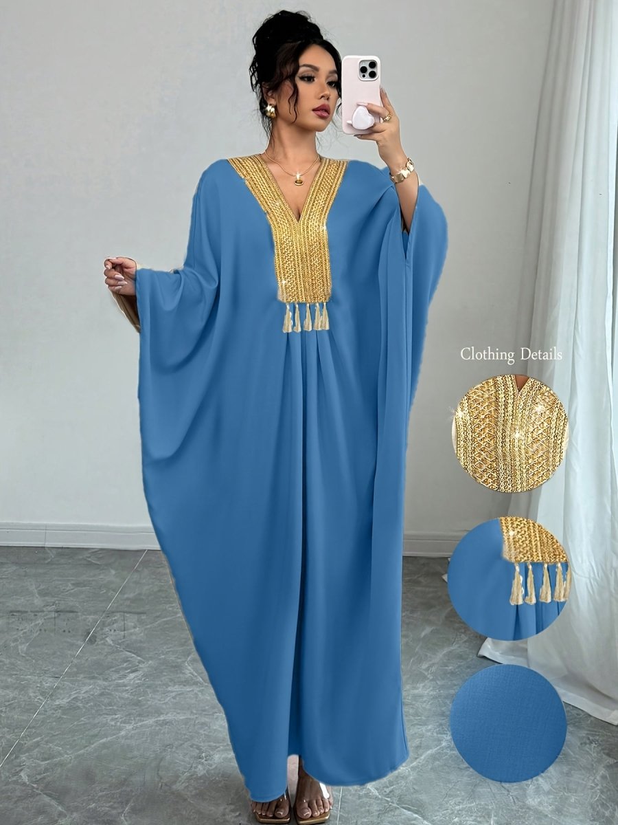 Caftan décontracté confort et élégance - LA BELLE LIGNEE